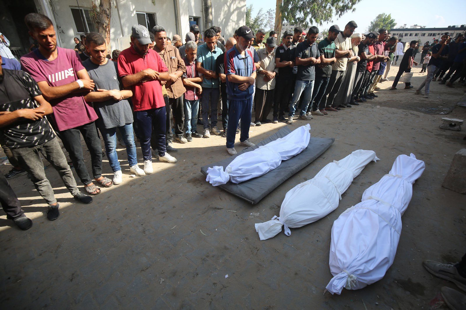 Five bodies evacuated from Al Shuja’yia neighbourhood in Gaza City