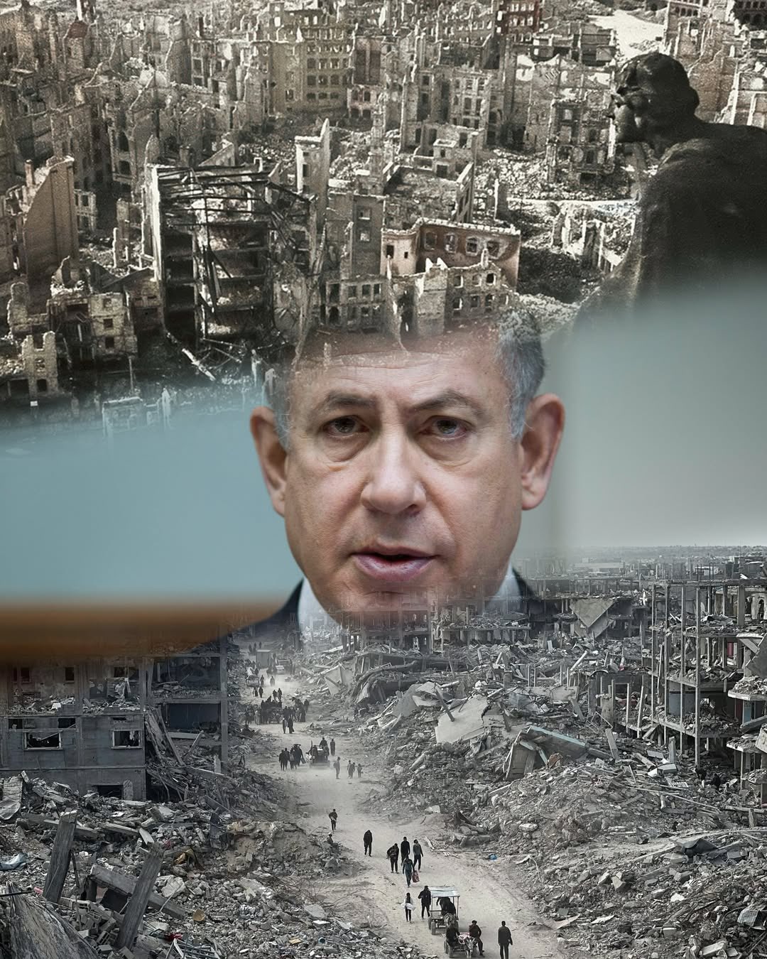 Netanyahu Compares Gaza Bombing to Dresden WWII Campaign