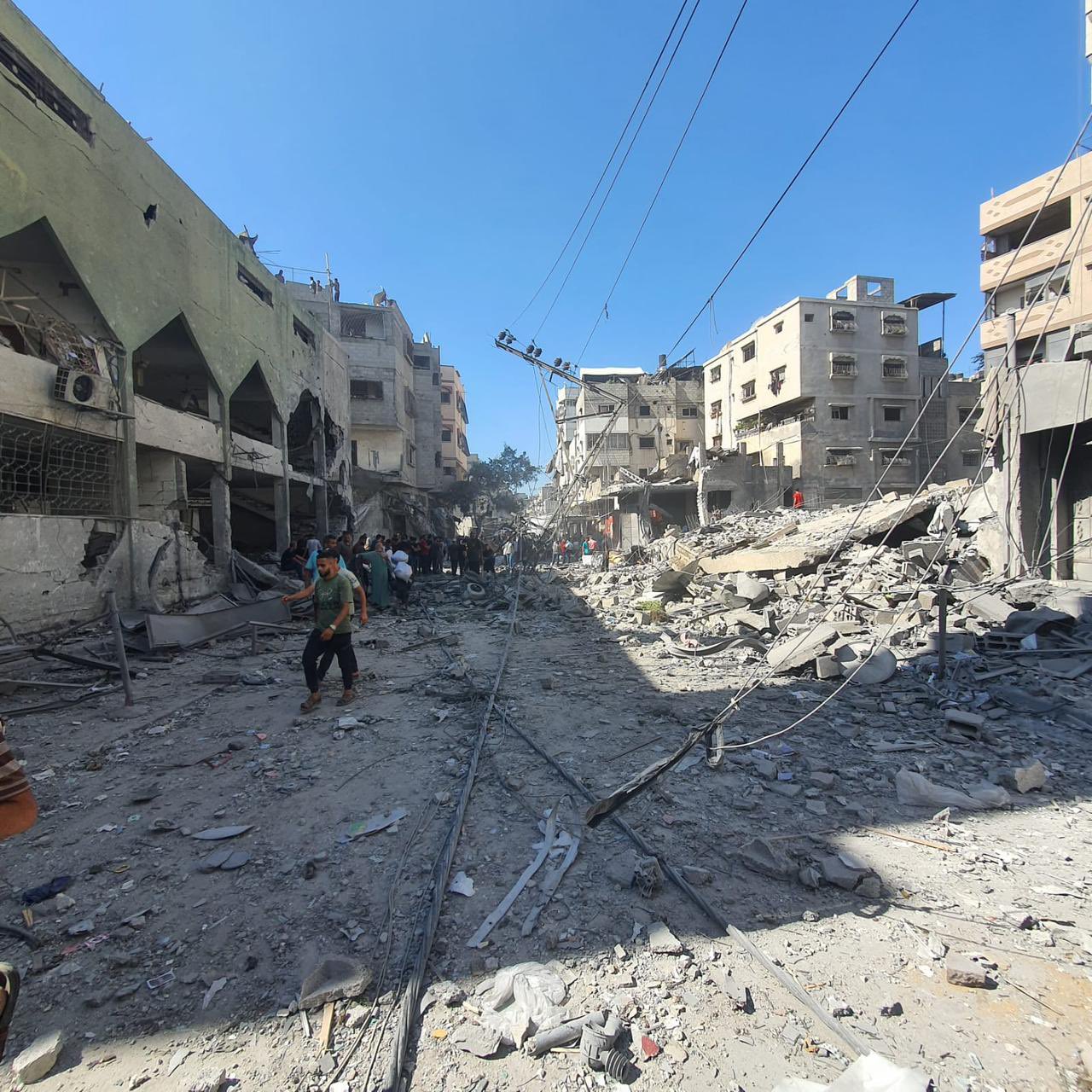 Israeli military demolishes dozens of homes in Gaza City