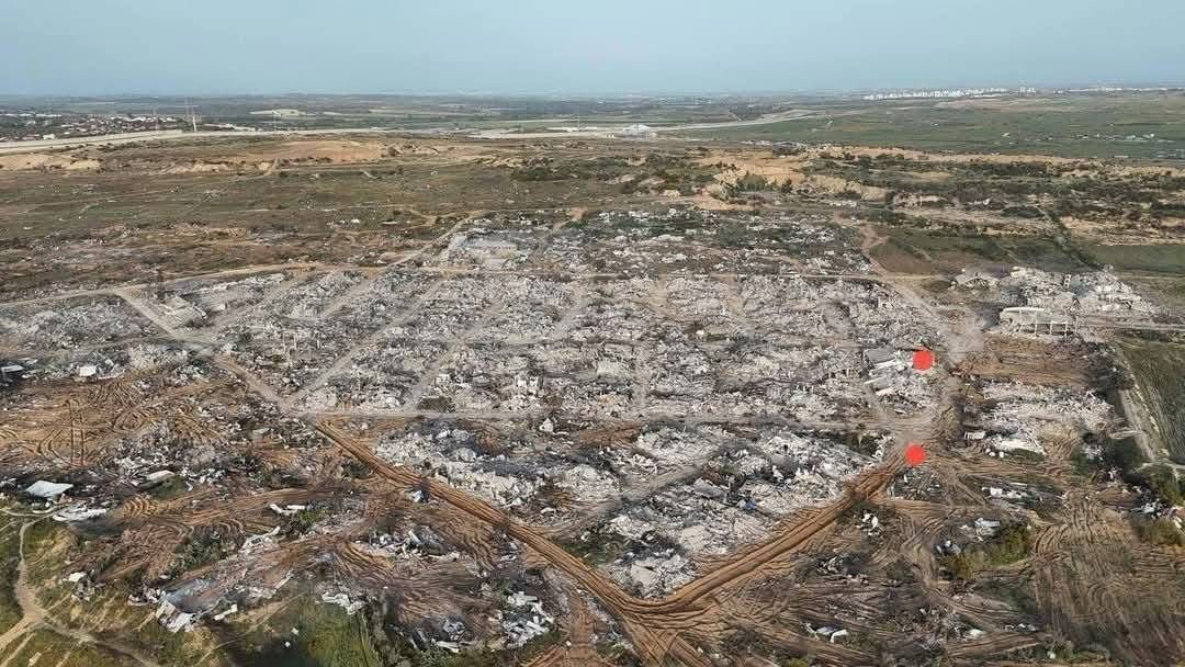 Israeli army completely destroys Um al-Nasser village northern Gaza