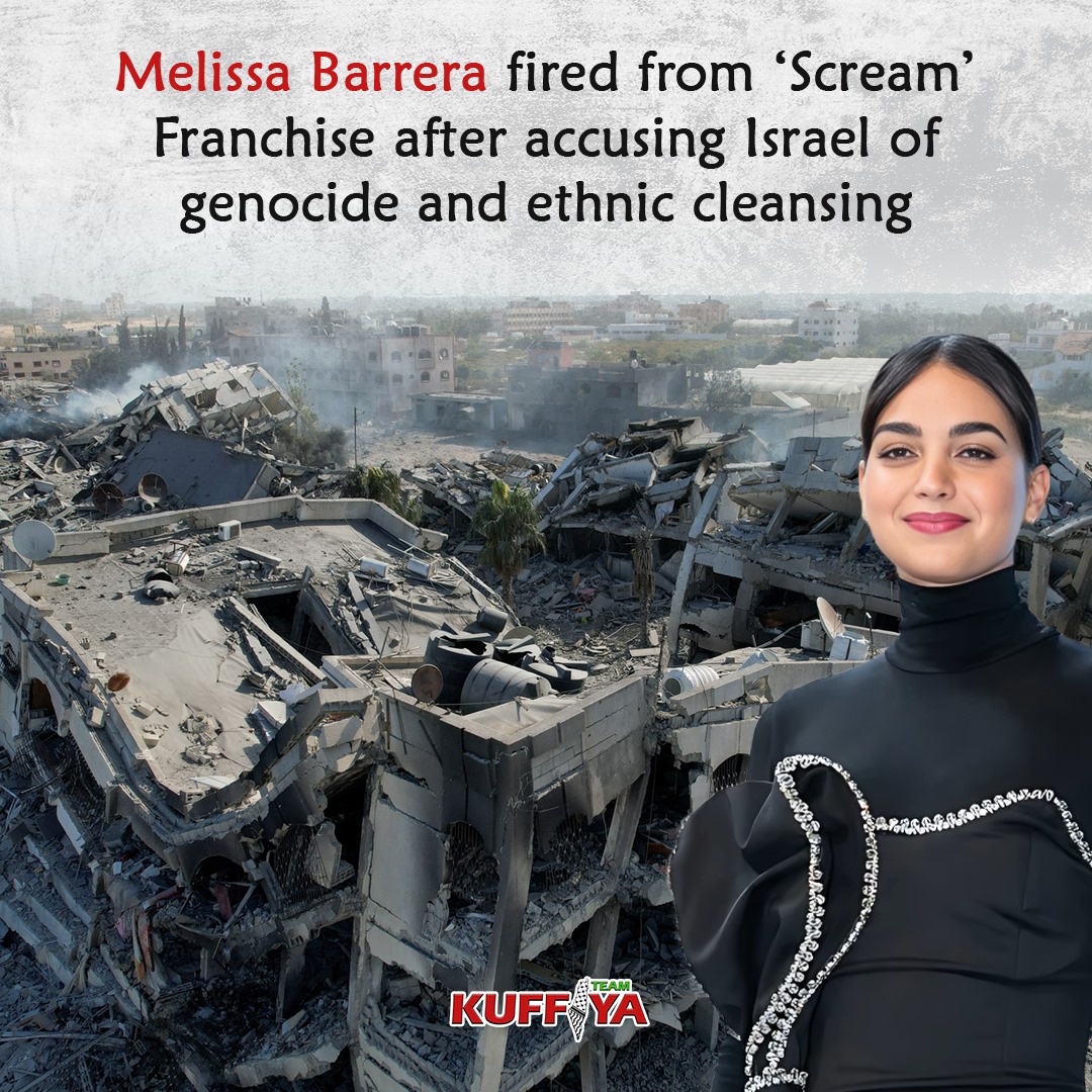 Melissa Barrera Fired from Scream Over Gaza Comments