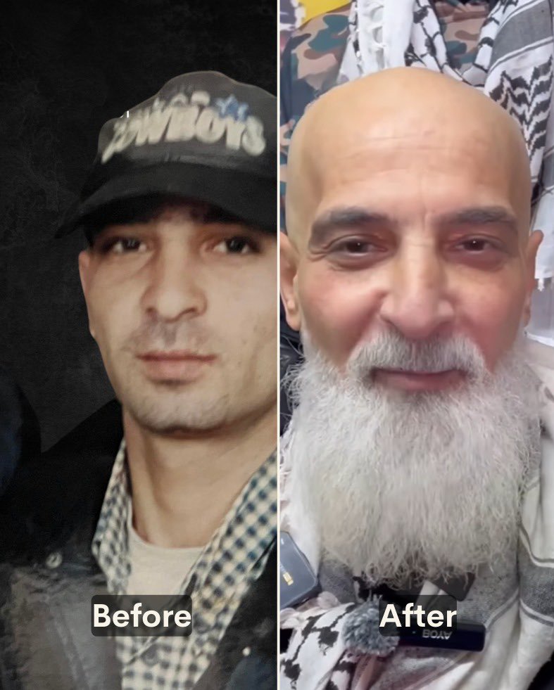Freed Palestinian captive Hassan Bahri Al-Dam released after 21 years