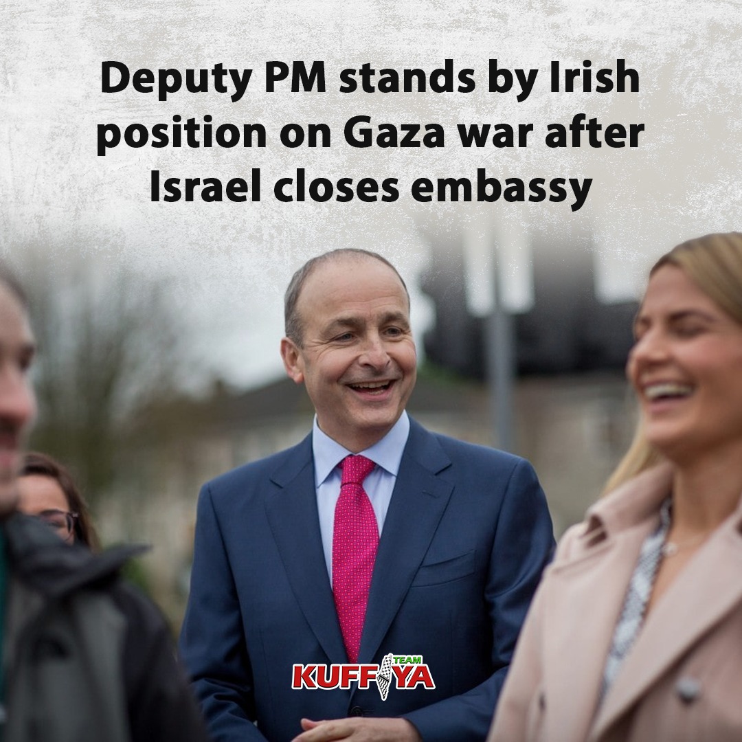 Irish Deputy PM Defends Gaza Stance After Israel Closes Embassy
