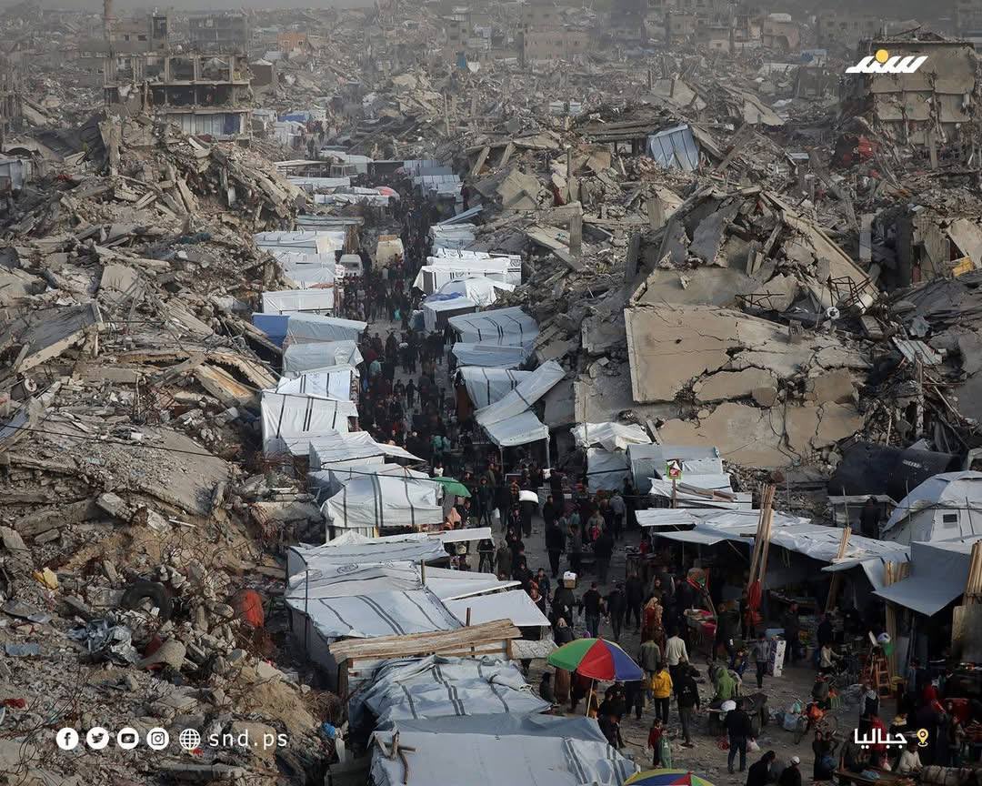 Market reopens in devastated Jabalia refugee camp despite destruction