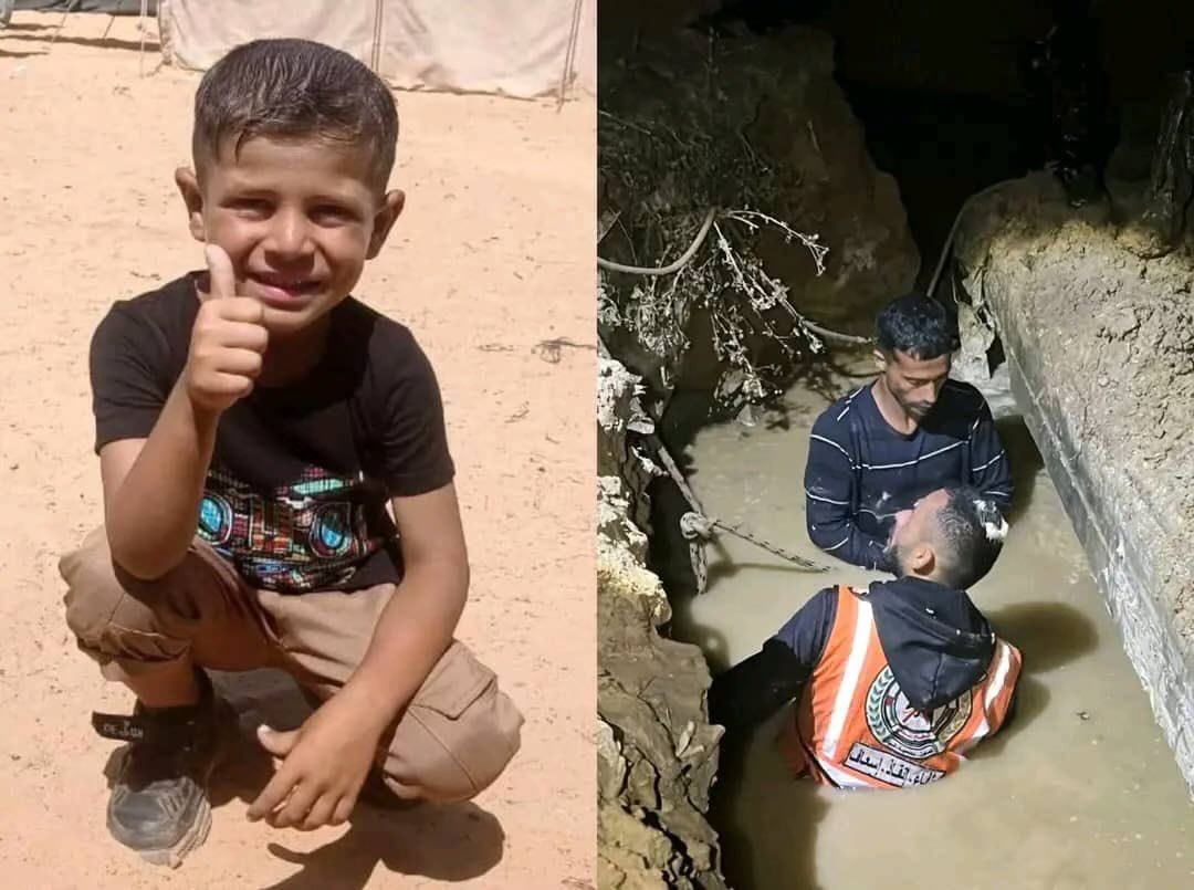 Six-year-old Gazan child drowns in well due to infrastructure collapse