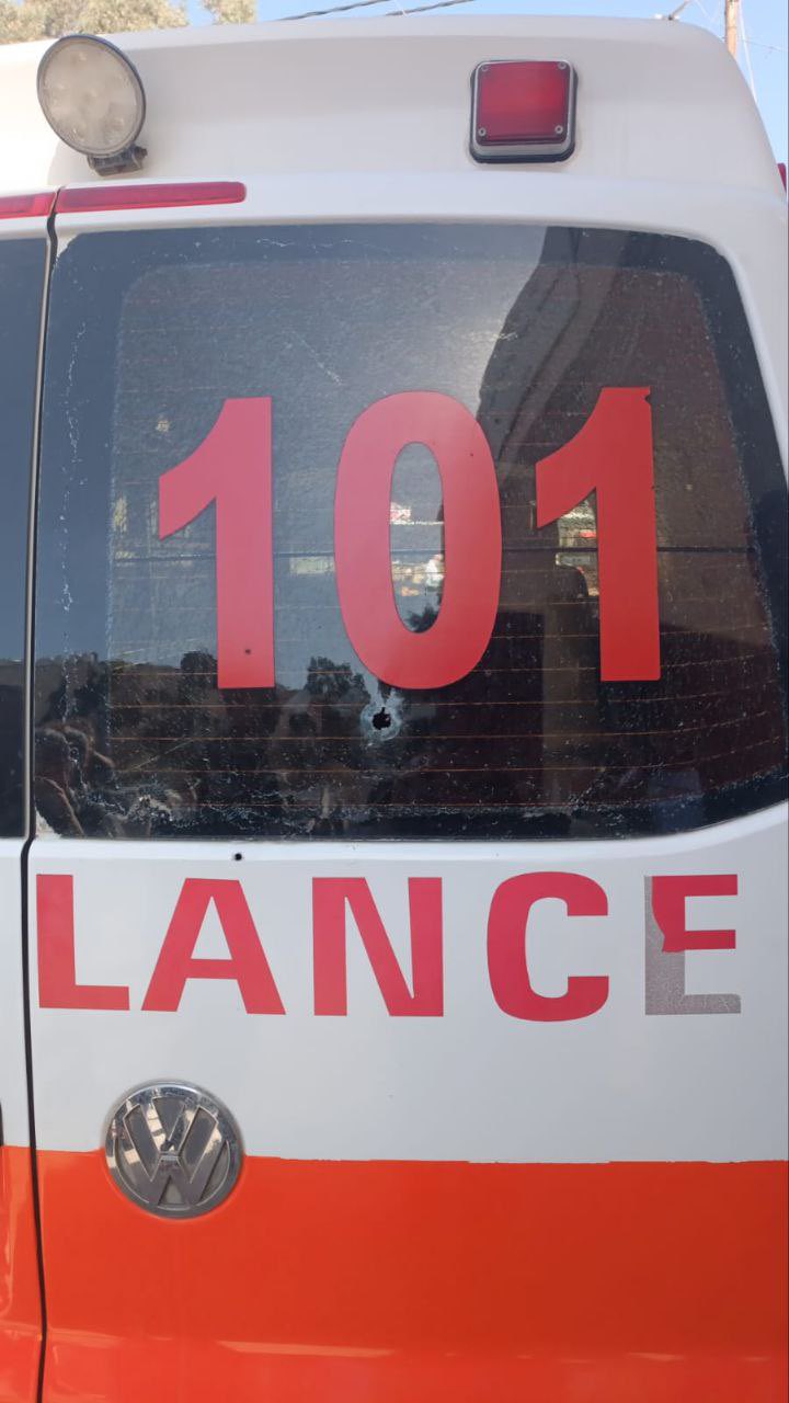 Israeli forces target ambulances in Jenin, shooting paramedic
