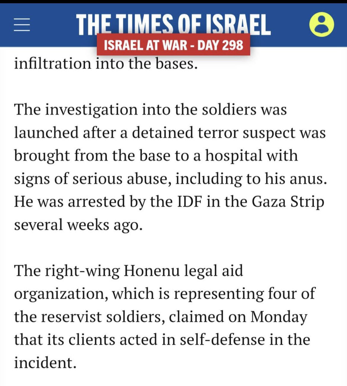 Israeli lawyers defend soldiers accused of raping Palestinian detainee