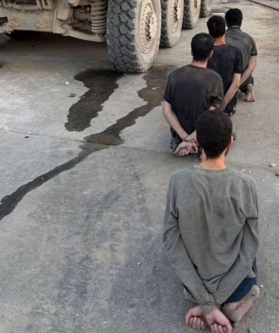 Israeli Army Detains Palestinian Men from Rafah Tunnel