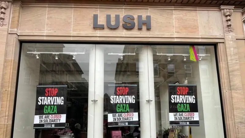 Lush Cosmetics Closes UK Operations in Gaza Solidarity Protest