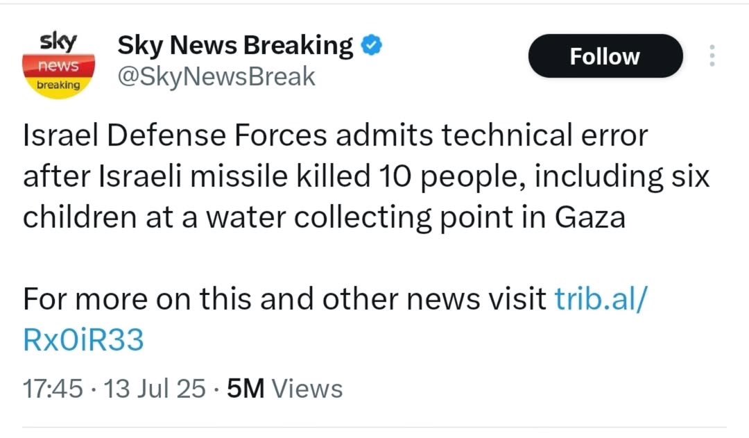 Israeli army admits technical error killing Palestinian civilians Gaza