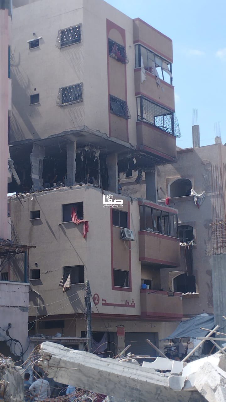 Three killed in Israeli bombing of Gaza City residential building