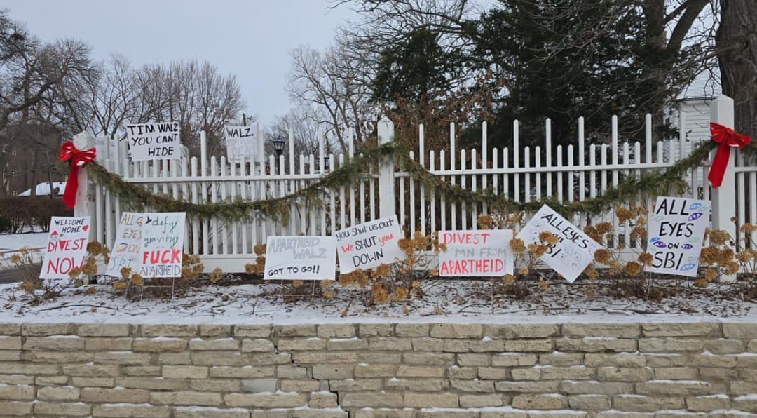 Minnesota activists demand Governor Walz divest from Israeli occupation