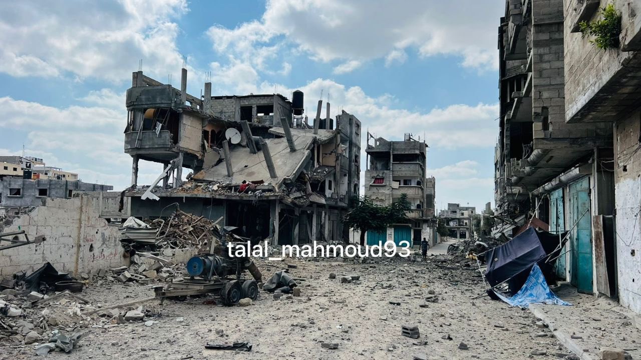 Palestinian Home Bombed in Al-Bureij Refugee Camp, Gaza