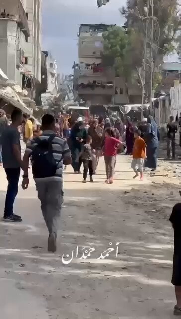 Israeli airstrike on Palestinian school shelter in Jabalia refugee camp