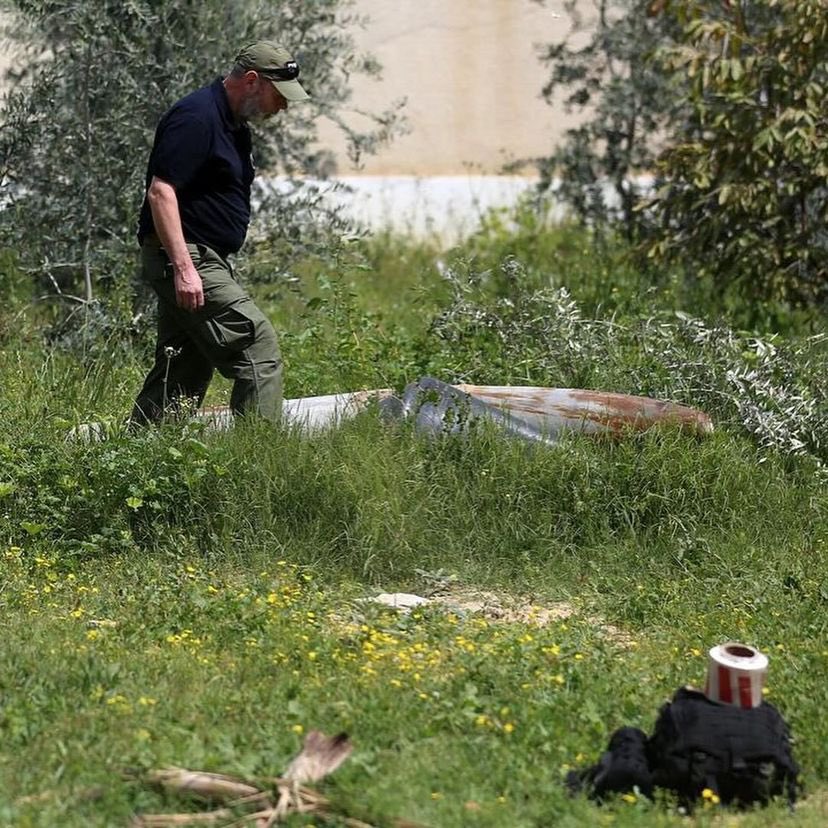 British Humanitarian Workers Inspect Unexploded Israeli Munitions in Gaza