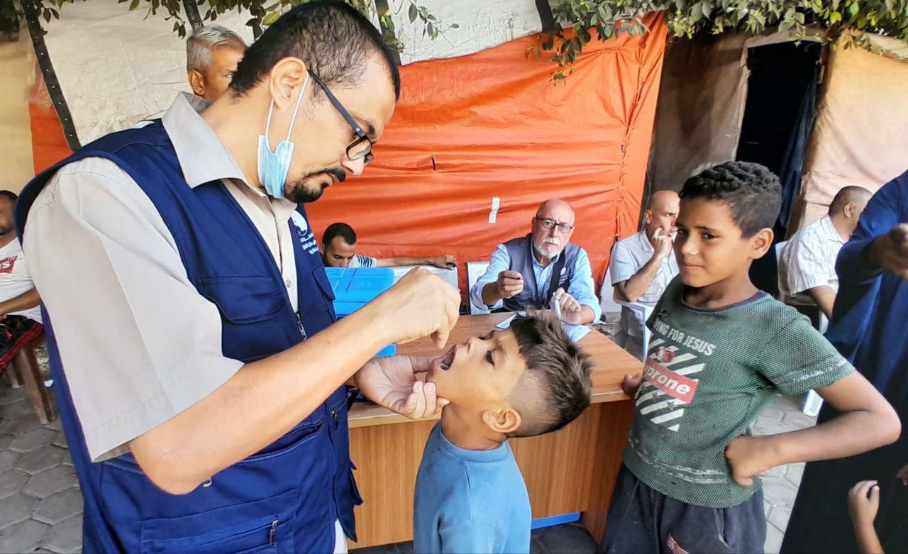 WHO: Polio Vaccination Campaign in Gaza Reaches Target