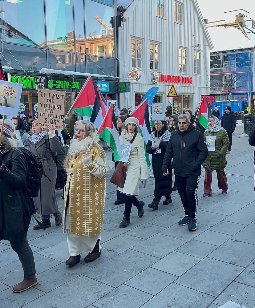 Norwegian Activists Protest Israeli Military Operations in Gaza