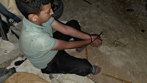 Israeli soldiers raid Khallit Al-Dabe village in Masafer Yatta