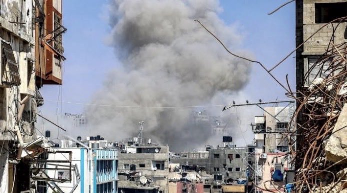 Israeli Bombing Kills Two in Gaza City Al Zaytoun