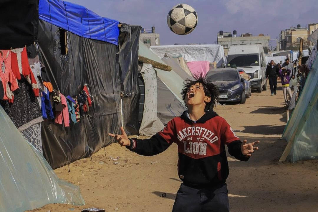 Gaza’s Life Persists Amid Displacement in Rafah Camp
