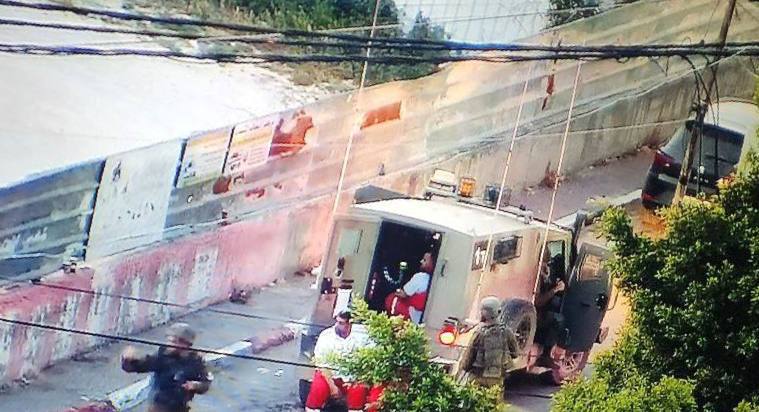 Palestinian Paramedics Detained by Israeli Soldiers in Tulkarm