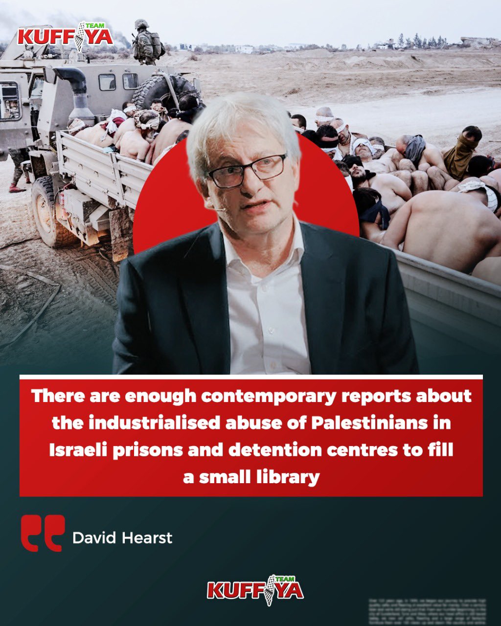 Peace in Palestine requires release of detained Palestinians from Israeli prisons