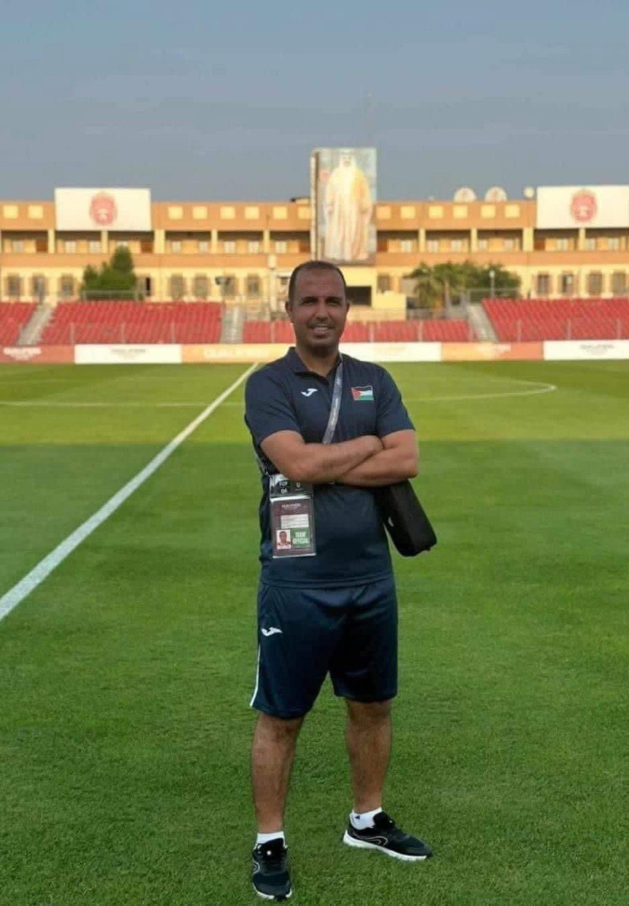 Palestine Olympic football coach Captain Hani Al-Masri killed