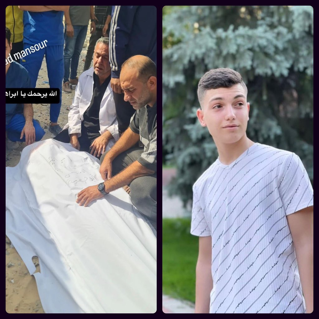Hospital Director Grieves Son Killed by Israeli Forces