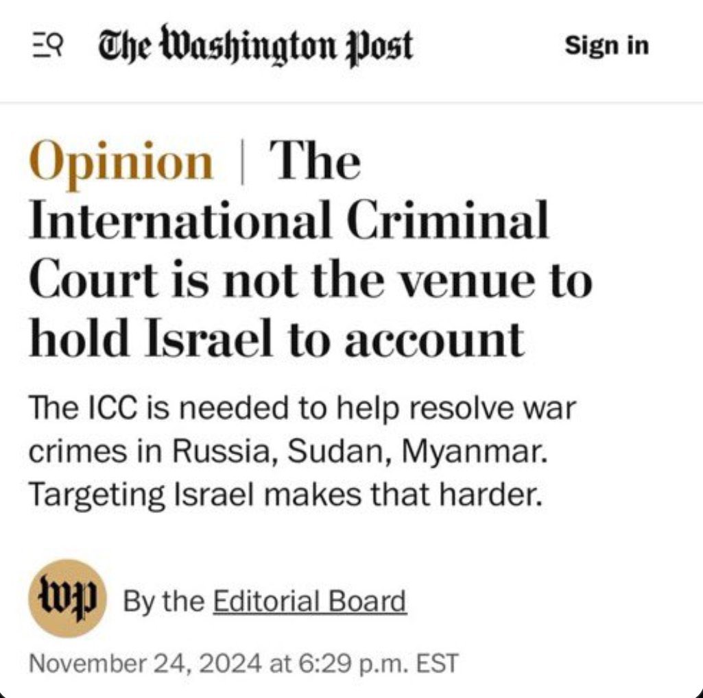 Washington Post accused of endorsing Israeli genocide claims