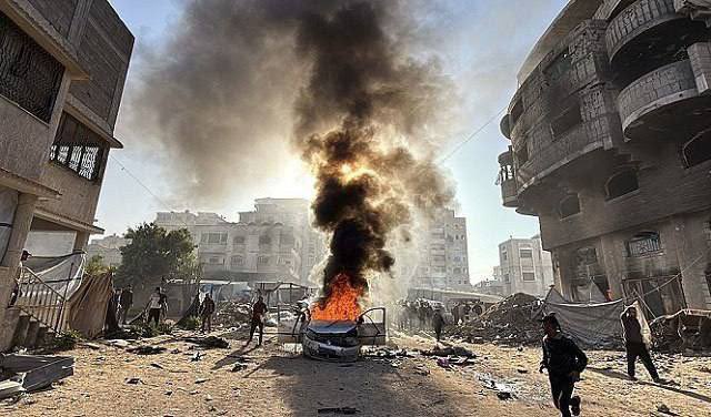 Israeli airstrike kills four Palestinians near Gaza City