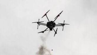 Israeli drone strike on building near Gaza displacement camp