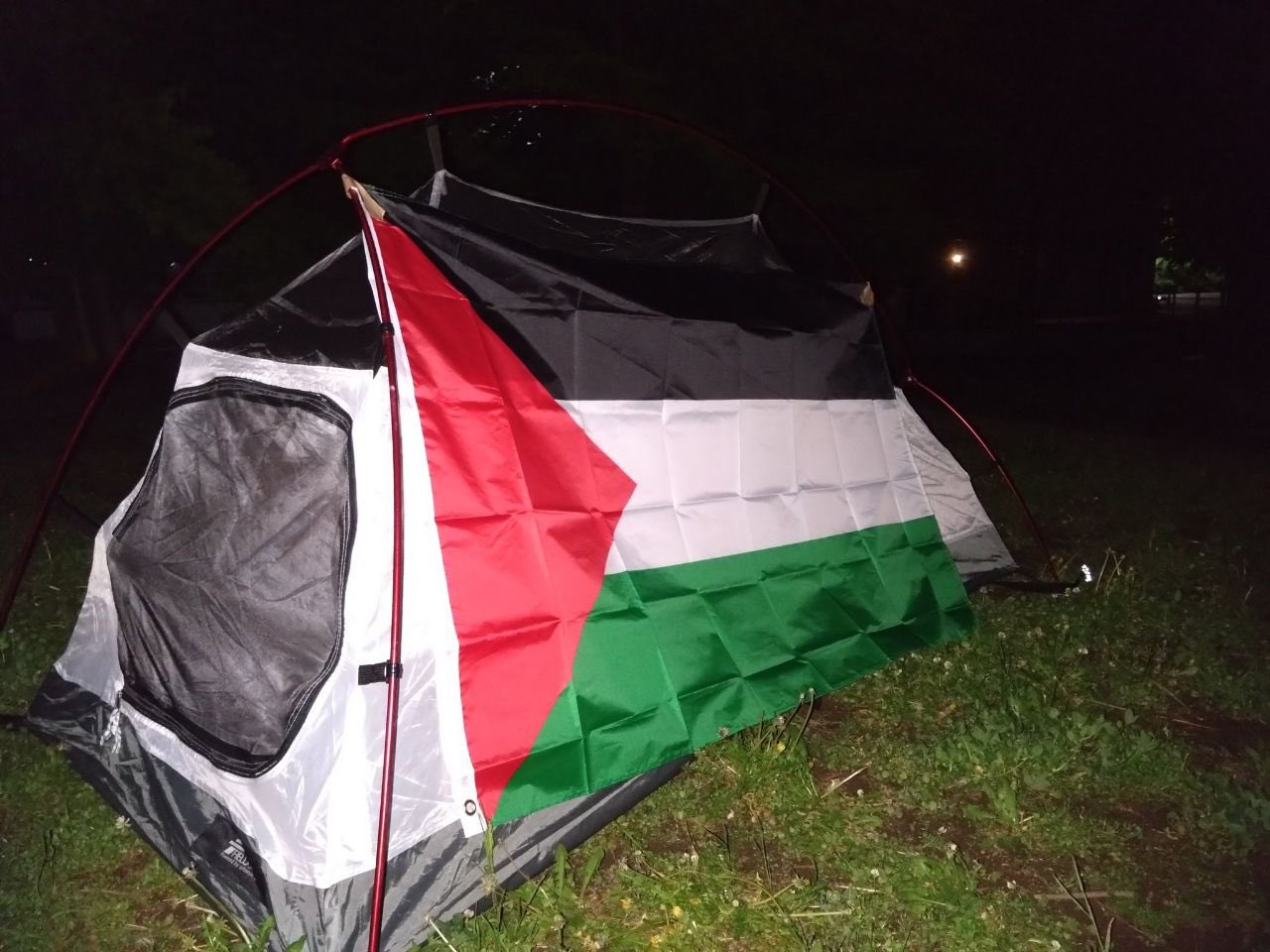 Gaza Solidarity Encampment Begins at Tokyo University