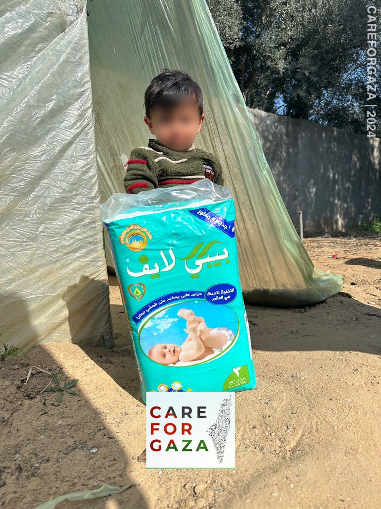 Daily humanitarian work helping Gaza families