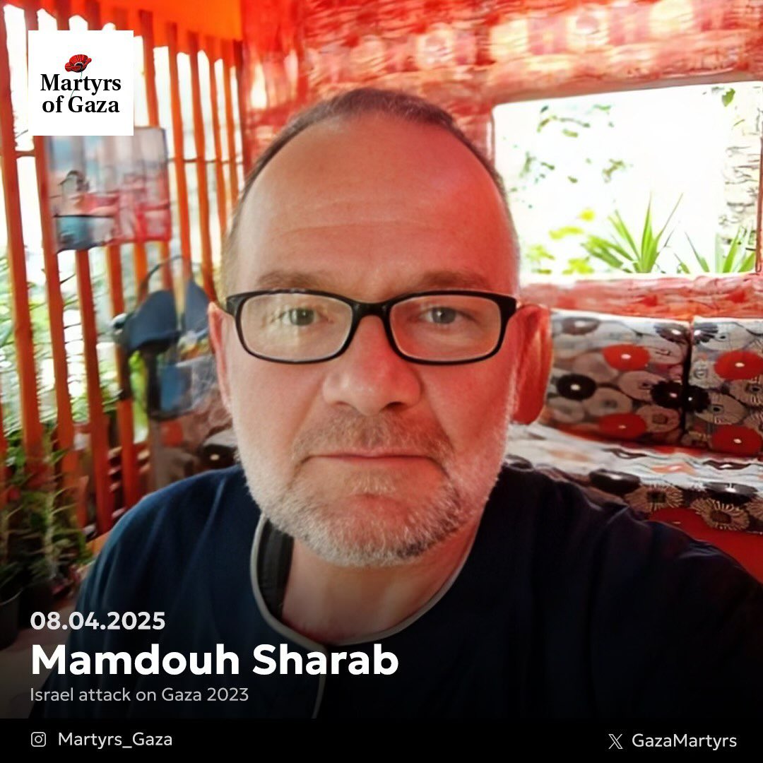 Gaza farmer Mamdouh Sharab speaks against Israeli violence