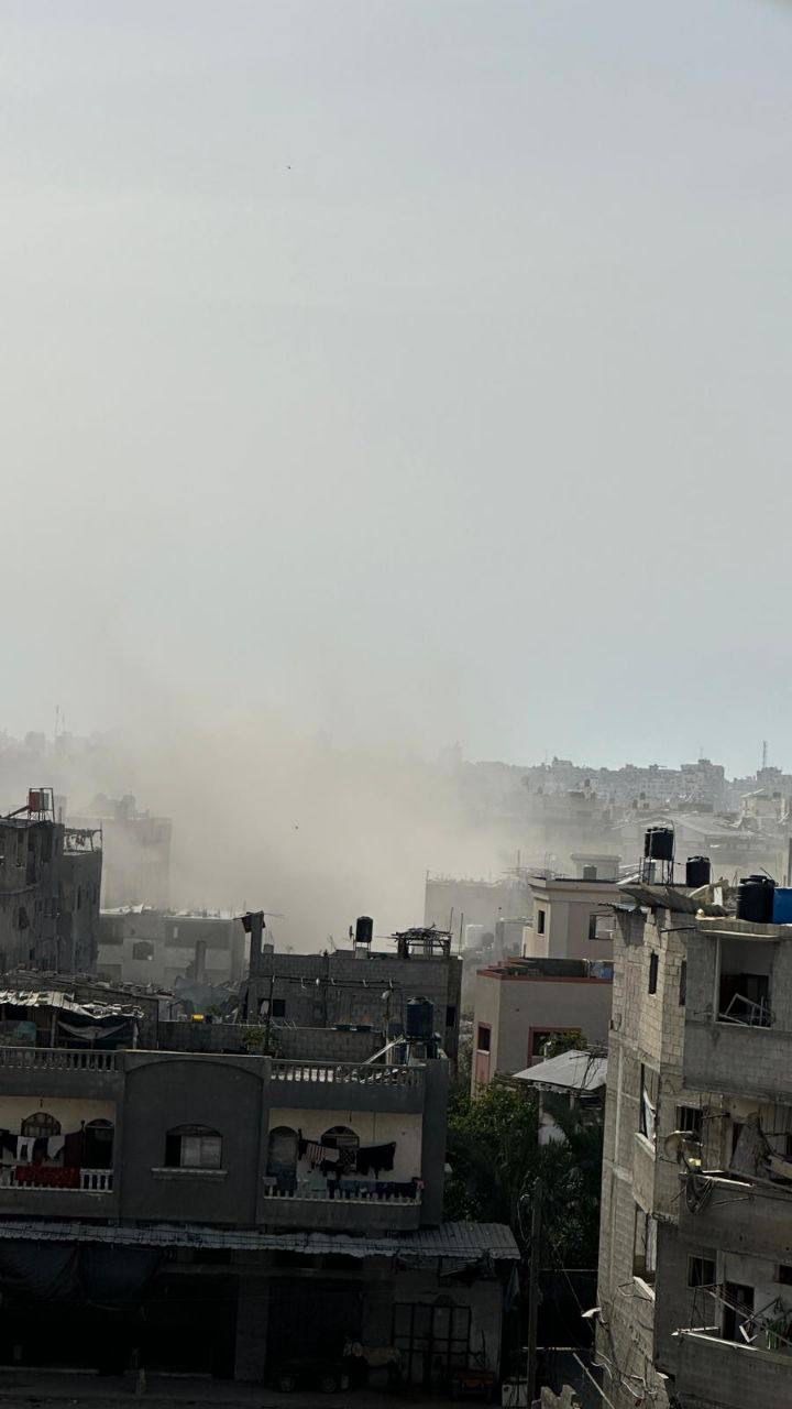 Israeli airstrike hits residential building in Jabalia Gaza