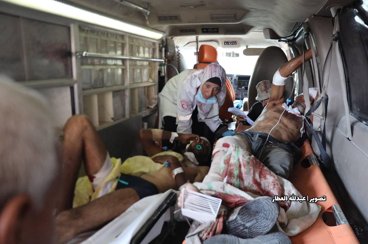 Israeli strike kills two near Mamadani Hospital Gaza City