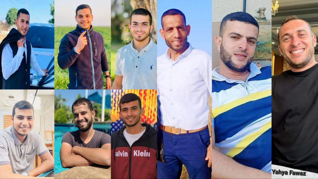 Nine victims’ bodies recovered from Khuza’a in Gaza