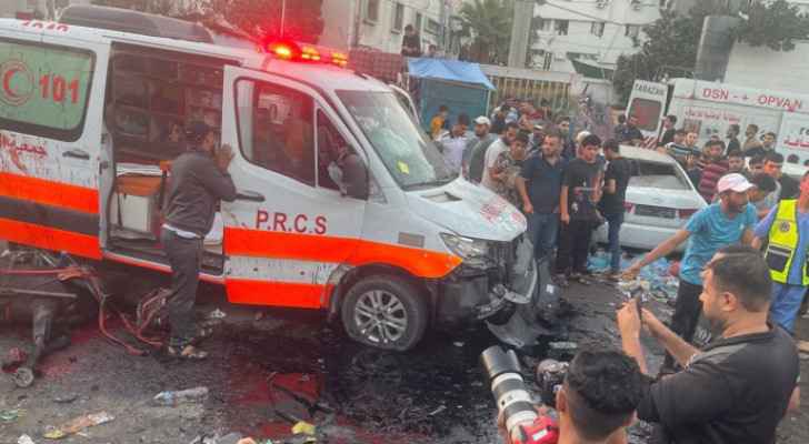 Six ambulances remain operational for 2.2 million Gaza residents