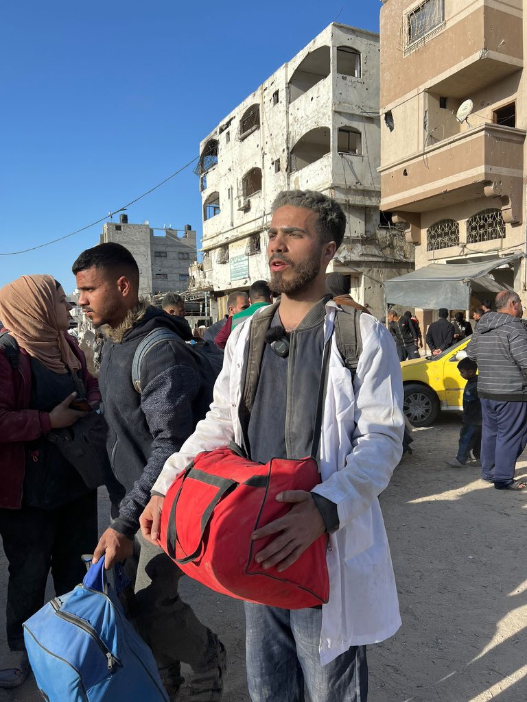 Kamal Odwan paramedics return to Gaza City after 460 days