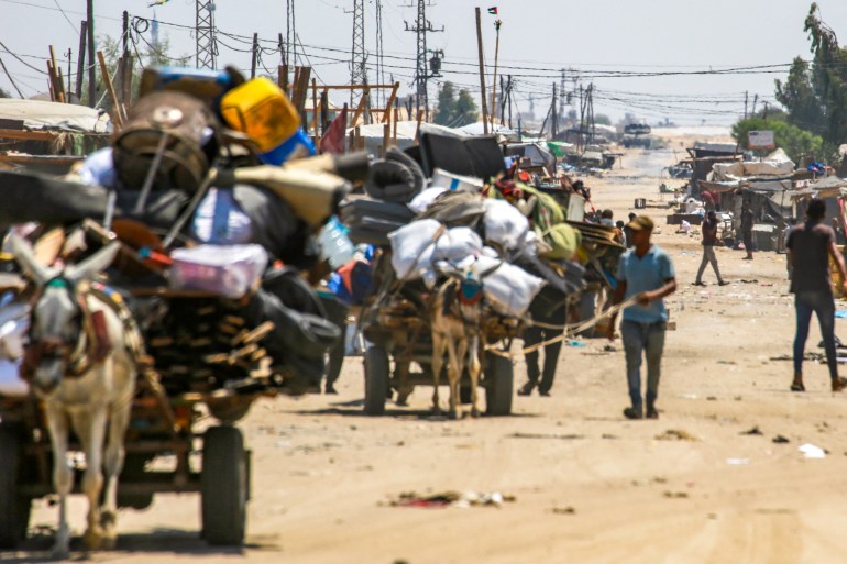 UN Reports 60,000-80,000 People Displaced from Gaza City Areas