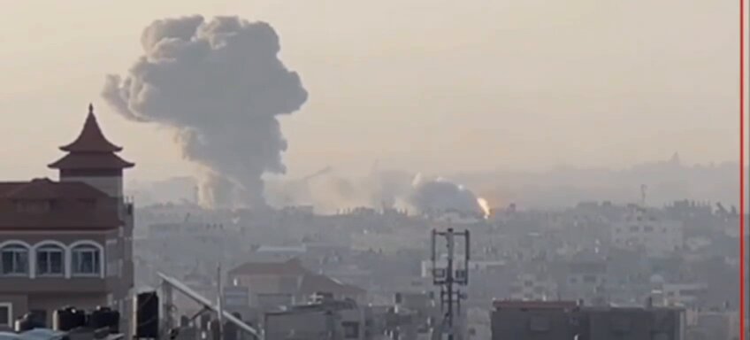 Israel Conducting Heavy Bombing Campaign in Rafah