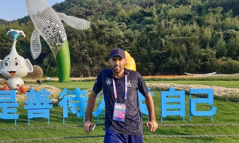 Palestinian Volleyball Player Ibrahim Qusaya Bronze Medal Achievement