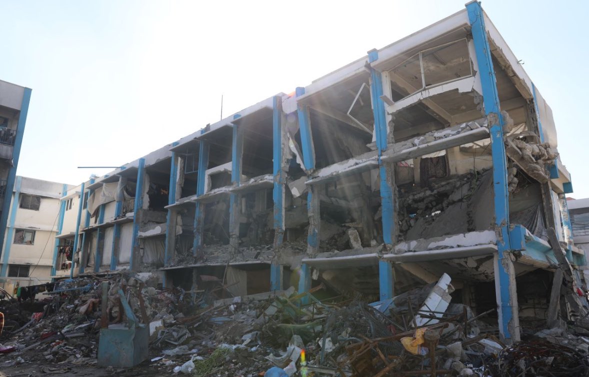 Israel Bombed UN Food Distribution Centre in Gaza Killing 400