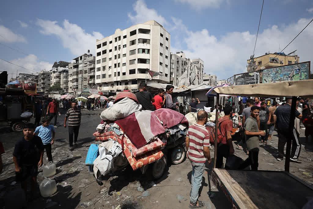 Military occupation forces Gaza civilians to evacuate under heavy bombardment
