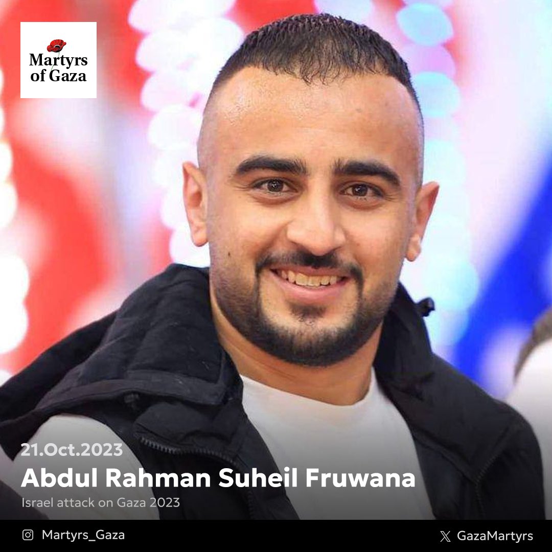 Abdul Rahman Suheil Fruwana, 26, Married Father of Three