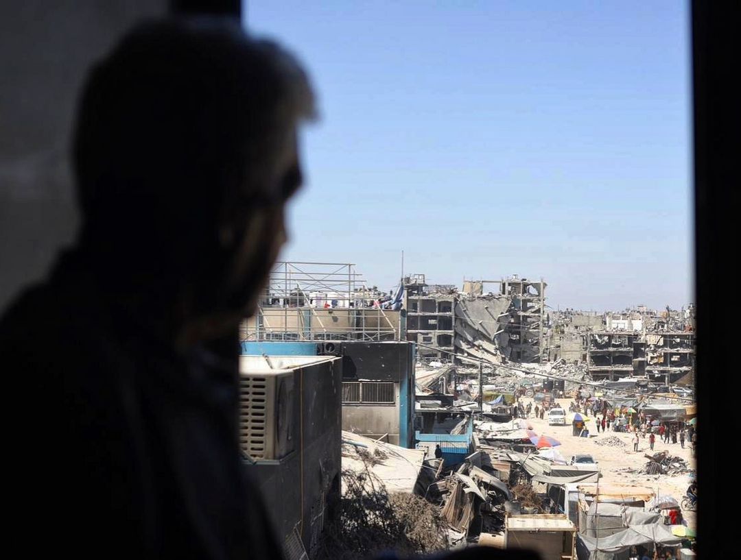 Massive destruction in central Jabalia camp after Israeli airstrikes