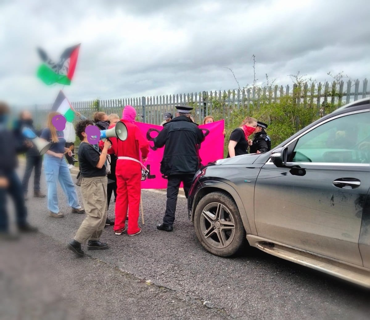 Brighton Activists Block L3Harris Arms Factory Over Gaza