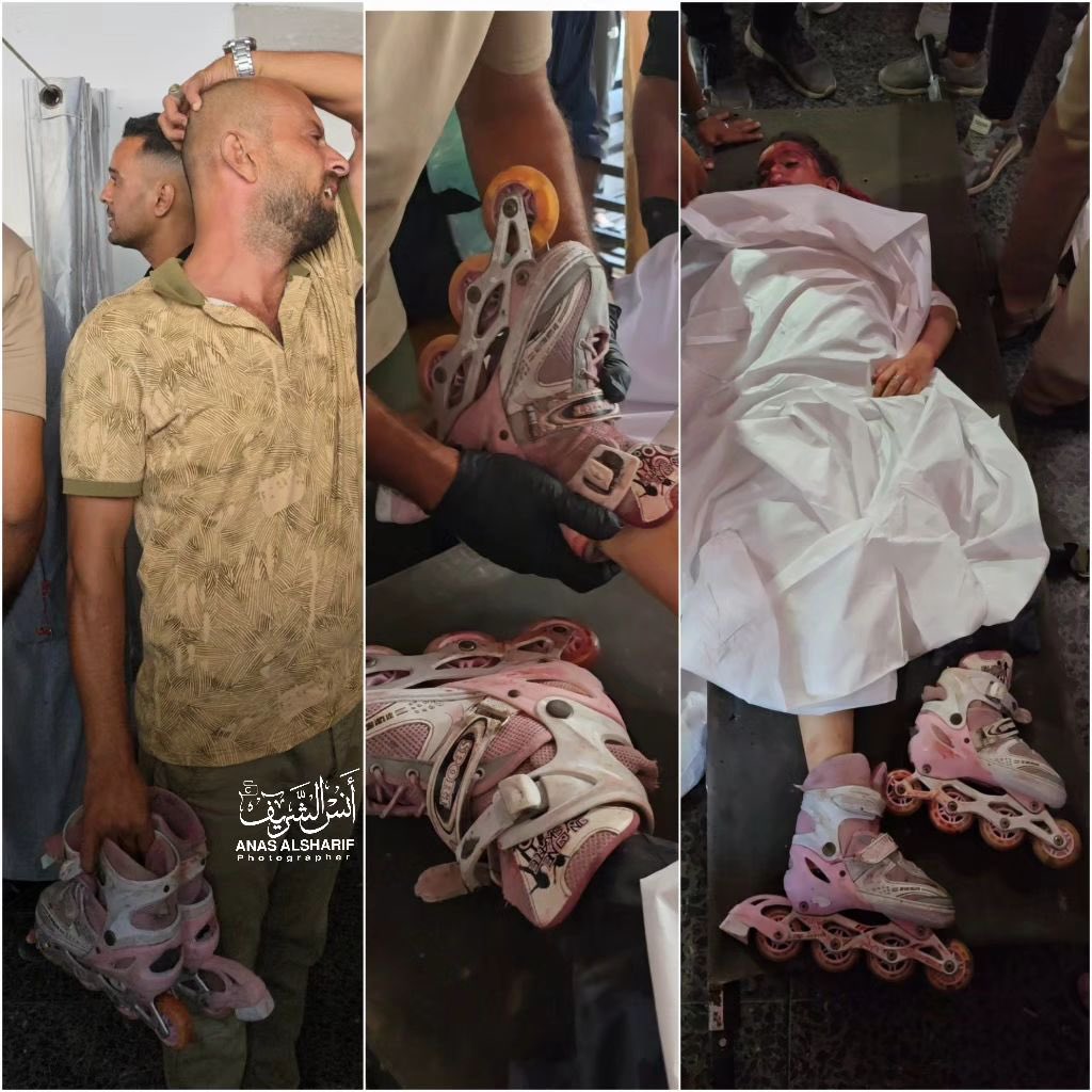 Israel killed her while she was playing