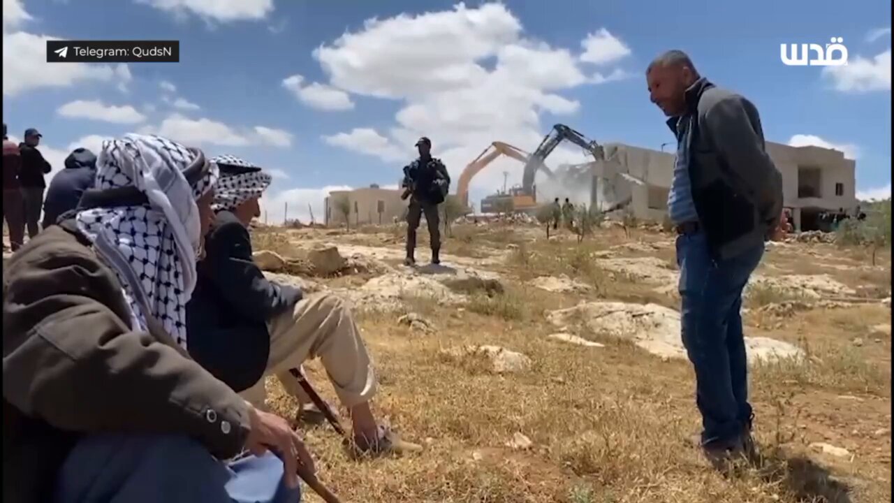 Israeli forces demolish Palestinian family home West Bank