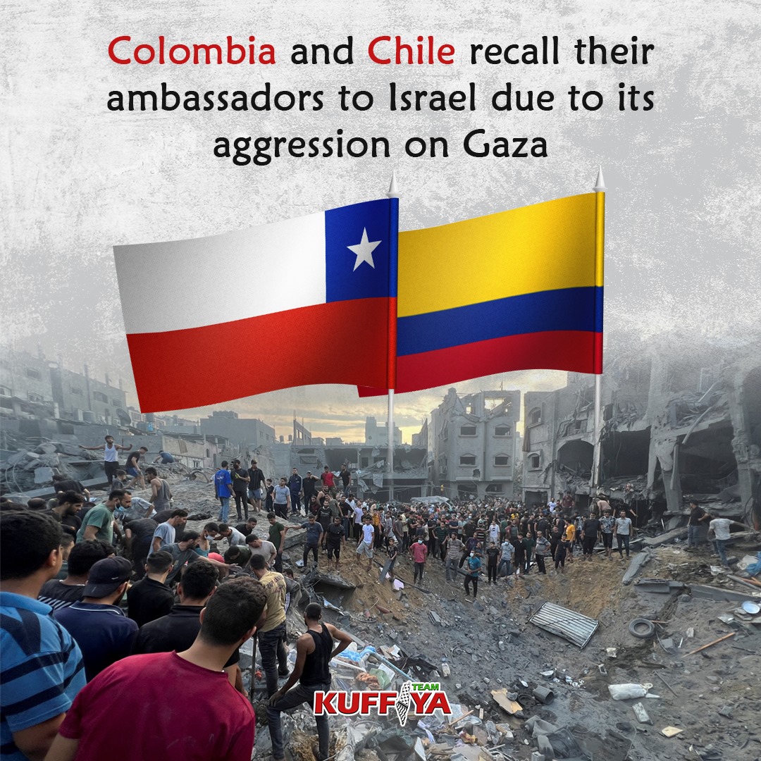 Colombia and Chile Recall Ambassadors to Israel Over Gaza